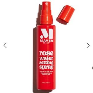 Rose water setting spray